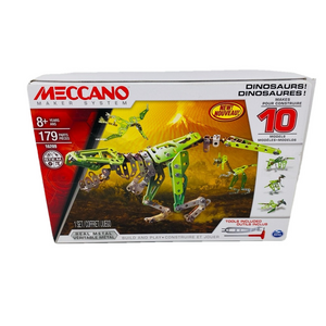 UV NEW MECCANO MAKER SYSTEM DINOSAURS 16209 STEM  New Open Box